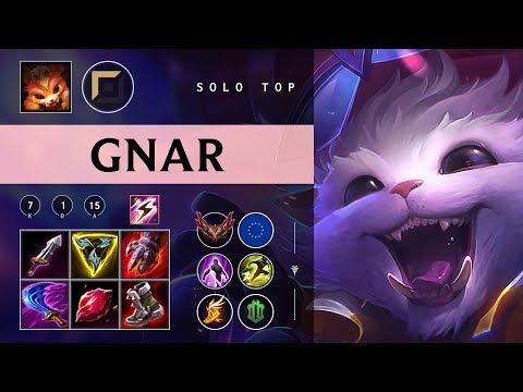 Gnar Top vs Shen - EUW Grandmaster Patch 26.01