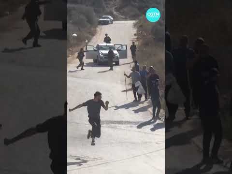 Israeli settlers fire toward Palestinians and activists