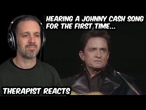 Therapist Hears a Johnny Cash song for the first time - (Man in Black Therapist Reacts)