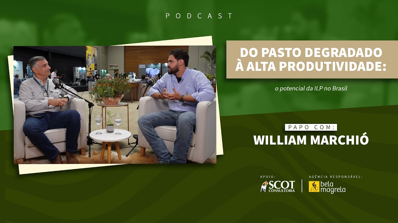 Episódio 51 - Pasto degradado à alta produtividade: o potencial da ILP no Brasil - William Marchió