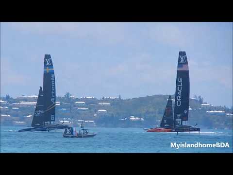 Artemis Team Sweden vs Oracle Team USA Pt 1