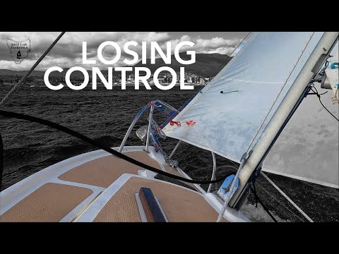 Ep. 22 - PUSHING THE LIMITS: 16' TRAILER SAILER IN 37kts!!!!!!