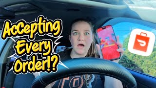 Accepting EVERY DoorDash order! 😳 | DoorDash challenge 