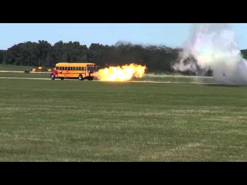 Paul Stender in the Indy Boys Inc. School Time Jet Bus