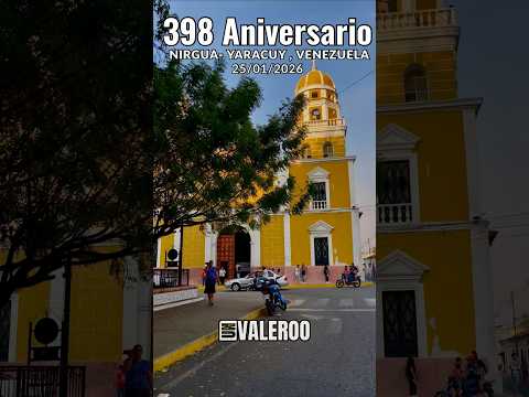 398 Aniversario de Nirgua estado Yaracuy, Venezuela