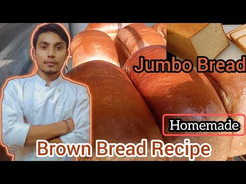 How to Make Brown Bread 🍞 and Jumbo Bread 🍞 Recipe, Homemade Aata bread Recipe, Multigrain Bread