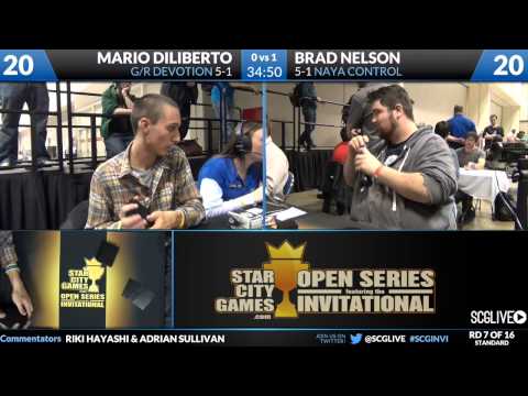 SCGINVI - Round 7 - Brad Nelson vs Mario Diliberto
