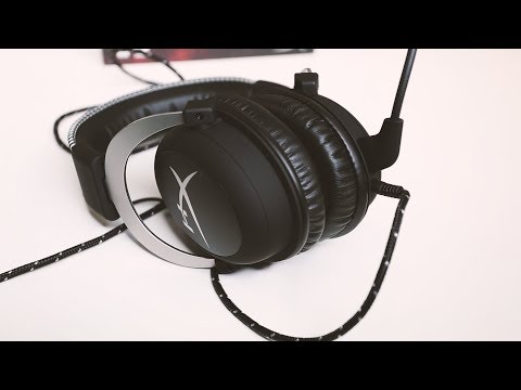 Kingston HyperX Cloud Silver Pro Gaming Stereo Headset with In-Line Audio Control