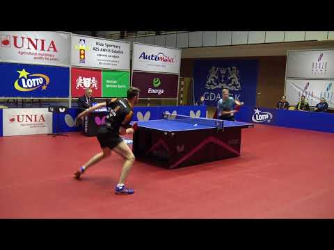 Marek Badowski vs Patryk Zatówka (TABLE TENNIS FULL HD)