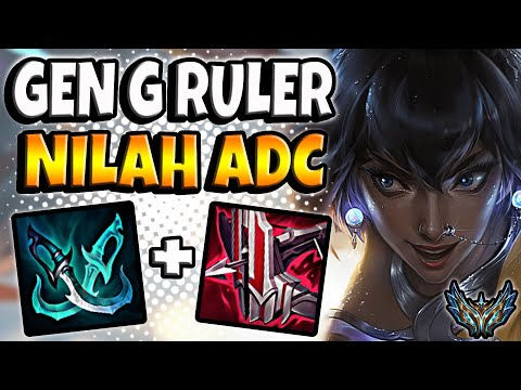 Nilah vs Jhin ADC [ Gen G Ruler ] Patch 12.15 Korea Challenger ✅