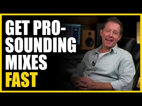 Getting Pro-Sounding Mixes FAST with Billy Decker