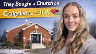 They Lost Their Home… Then Bought a Church on Craigslist for $30K Turn it Into Dream Home ❤️🏠