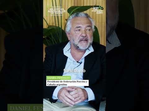 Daniel Fenoglio, Presidente de Federación Porcina y Cabaña Argentina