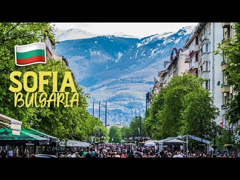 Sofia, Bulgária 🇧🇬 Excursão a pé pela Vitosha Boulevard