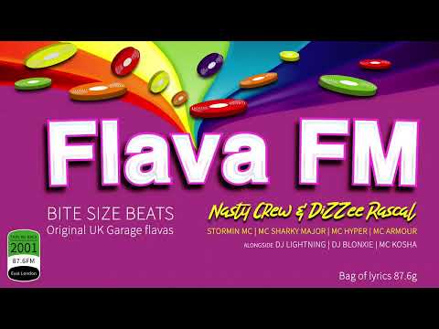 Nasty Crew & Dizzee Rascal plus more | UK Garage 2001 | Flava FM 87.6