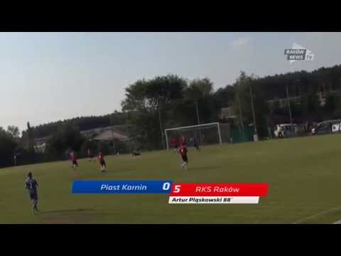 Piast Karnin - RKS Raków 0:5 // Bramki z meczu // Raków News TV