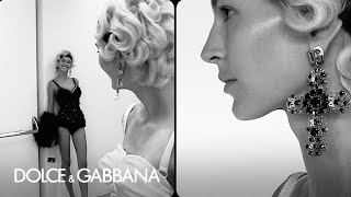 Dolce & Gabbana Backstage at the #DGSS25 Women's Fashion Show