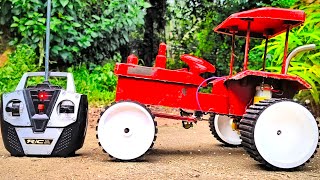 RC Restoration Tractor / DC motor Tractor with remote control / Making RC Tractor