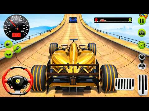 Ultimate Mega Ramp Car Racing 3D - Extreme GT Car Stunt Master 2026 - Android Gameplay