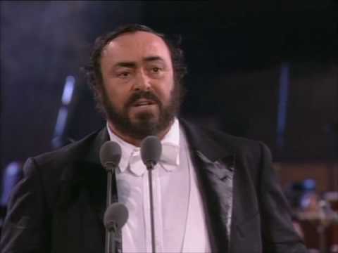 Pavarotti -Nessun Dorma- 7/7/1990 Roma