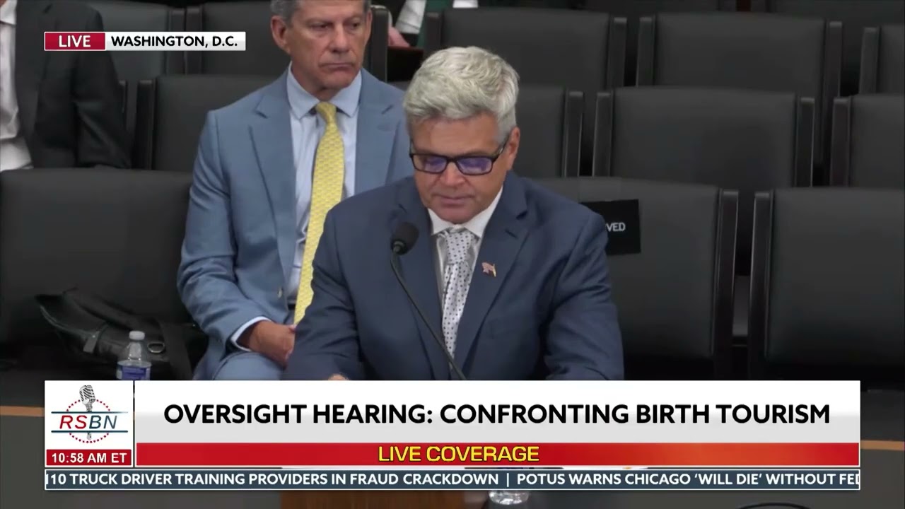 FULL EVENT: House Oversight Hearing Confronts the Growing Birth Tourism Controversy - 09/01/26