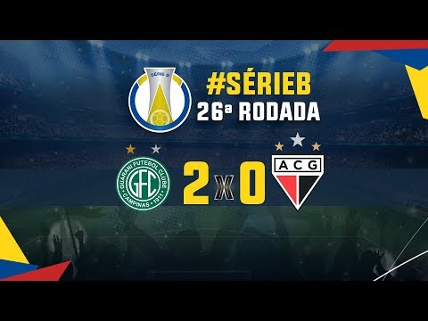 Gols de Guarani 2 x 0 Atlético-GO, Campeonato Brasileiro Série B