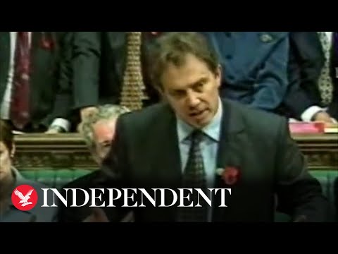 Tony Blair speaks on the NHS crisis in resurfaced 1996 clip