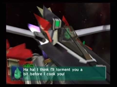 Star Fox Assault Boss Fight Star Wolf Team