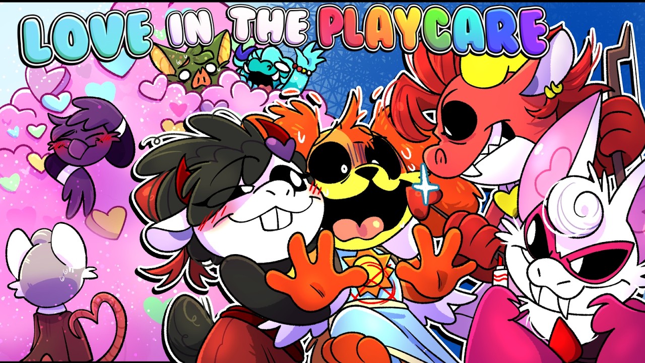 Love In The Playcare (Nightmare X Smiling Critters)┃Poppy Playtime: Chapter 5 [FULLY ANIMATED SONG]