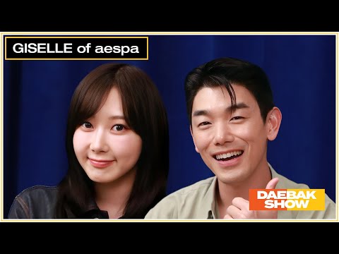 GISELLE of aespa on Finding Her Passion Again 🌙🖤 | DAEBAK SHOW S3 EP20