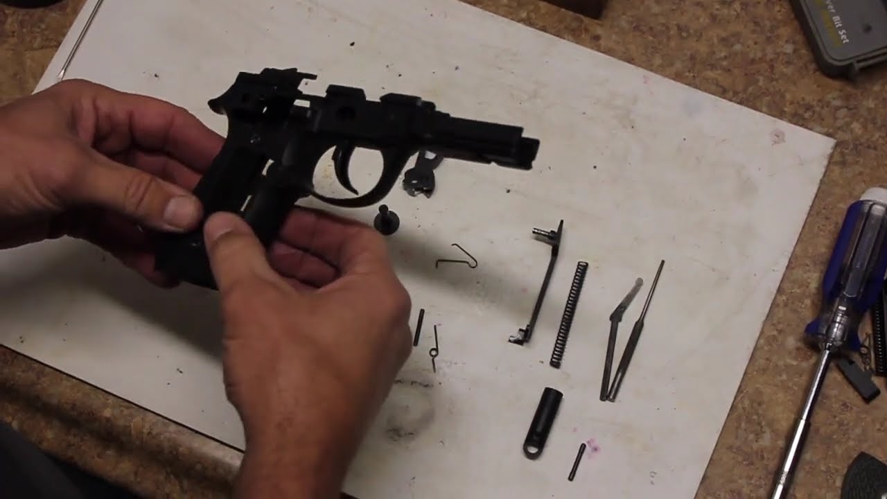 Beretta 92 Trigger Job in a Bag Installation