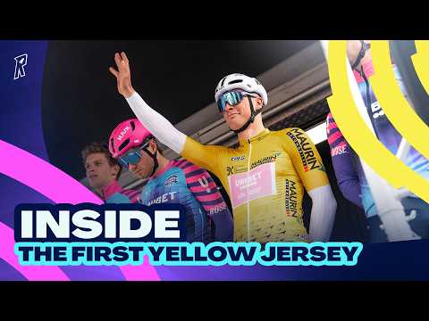 Inside Our First Yellow Jersey | Etoile de Bessèges 🇫🇷 (stage 3/5)