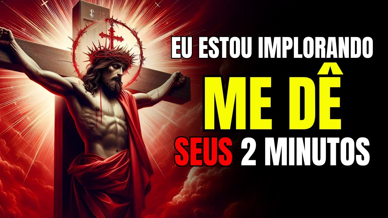 Deus diz ➨ Por favor, reserve dois minutos para Mim | Mensagem de Deus para você hoje | De Deus hoje