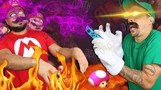 EVIL LUIGI MOTION CONTROLS SUPER MARIO - NINTENDO SWITCH JOY CON HYPNOTISM - Squad Skits