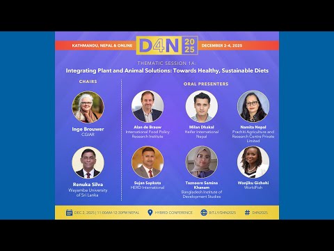 D4N Conference '25 | December 2 | Thematic Session 1A