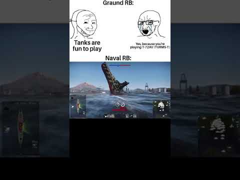 #shorts [War Thunder] Meme | Ground RB vs Naval RB