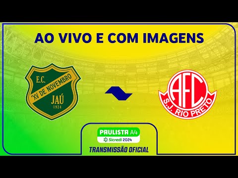 JOGO COMPLETO:  XV JAÚ X AMÉRICA | RODADA 12 | PAULISTA A4 SICREDI 2024
