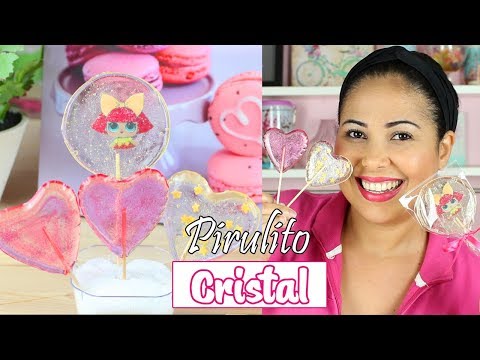 Pirulito de Cristal Sem Isomalte ( Mega Dicas) | Cakepedia