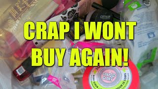 CRAP I WONT BUY AGAIN! (Makeup Empties)