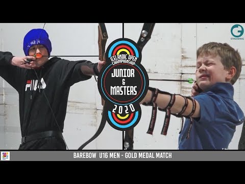 Pétur VS Finnbogi  - Barebow U16 Men Gold Medal Match