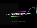 Download How To Create Custom Scrollbar In Css Customize Scrollbar Mp3 Song