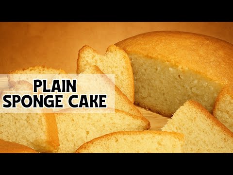 Plain Sponge Cake Recipe | Easy And Yummy Recipe