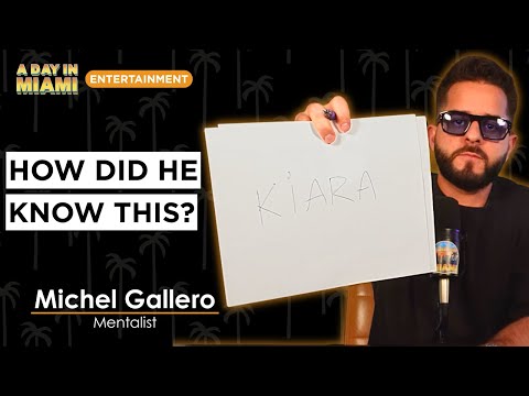 This Mentalist Reads Our Minds LIVE | Michel Gallero