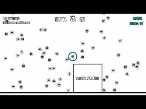 1 Orbital 🔵 VS 👊 100 Unarmed