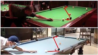 Recreate kick carom by Efren Reyes