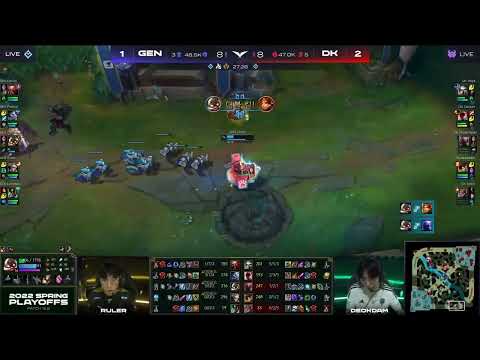 GEN vs DK - Chovy 1v2 with corki - LCK