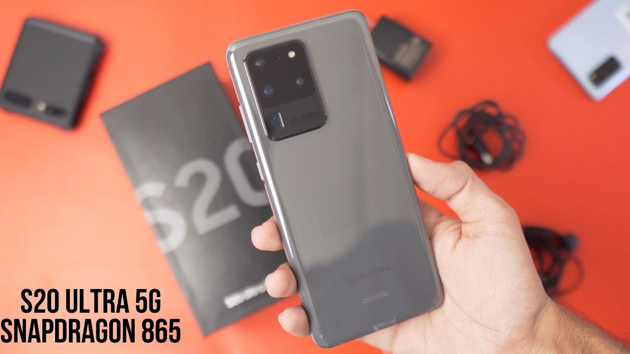 Samsung Galaxy S20 Ultra 5G Unboxing(India) - Snapdragon 865 Variant!