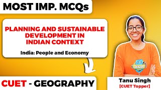 Planning and Sustainable Development in Indian Context Class 12 Geography Important MCQs for CUET