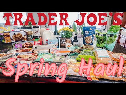 TRADER JOE'S SPRING HAUL 2021//Starbucks Copycat...