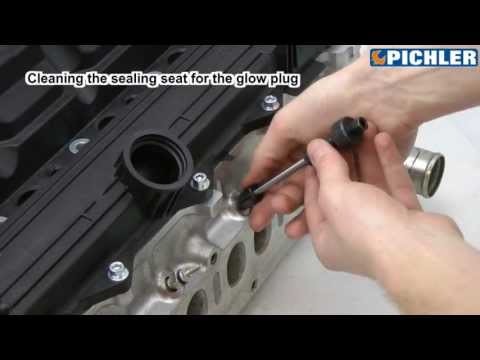 PICHLER Universal Glow Plug Sealing Seat Reamer Set